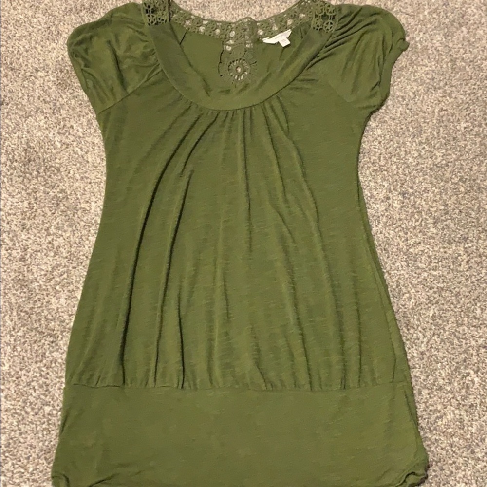 Army Green Tee
